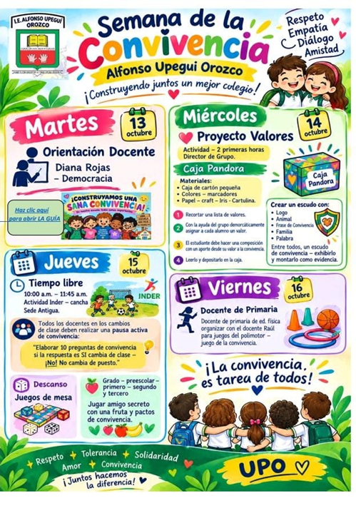 Semana de la convivencia primaria